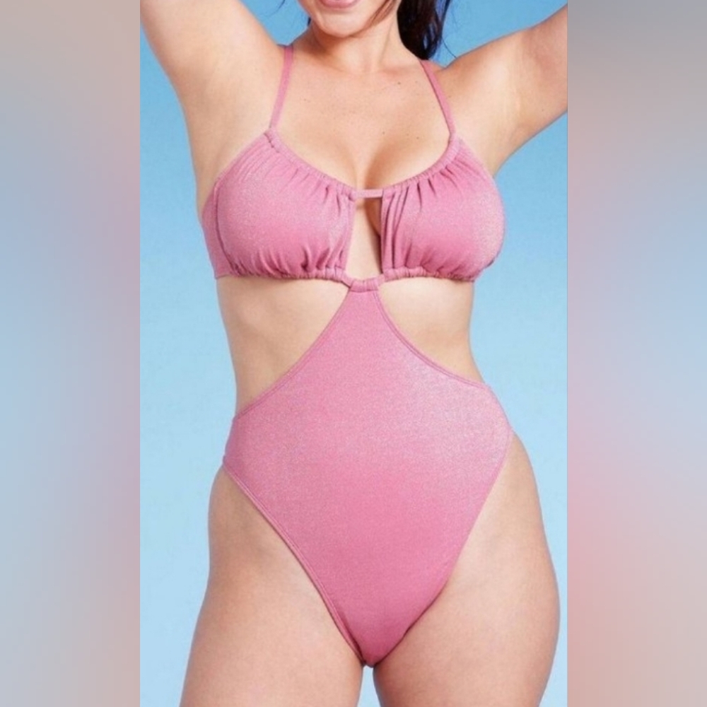 💗Wild Fable One Piece Shimmer Swimsuit